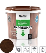 Пропитка для дерева, цвет: Орех, IMPREGNAT ROLAX 3L