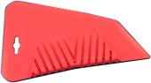 Шпатель пластиковый обойный (тип "крыло"), 250мм рабочая сторона, Wave