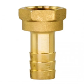 Штуцер для шланга латунь  F 1/2*8MM