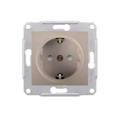 Розетка unit inter cu obturator 16A 250V 2P+E SENDA TITAN