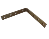 Крепежный угол узкий  KW 125*125*20*4mm желтый