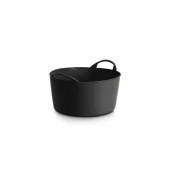 Гибкое ведро (корзина) CAPAZO Premium, 12 л (Черное)