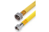 Шланг для газа Ø1/2" М/М L=150 см KAS