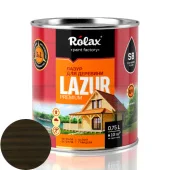 Лазурь Алкидная для дерева, Черное дерево, LAZUR Rolax 0.75л