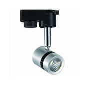 Трековый светильник LED MILANO 5Вт 4200К 334Lm серебро Horoz