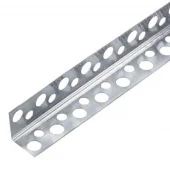 Уголок перфорированный (малярный) алюминиевый 3м MEGA 0.4