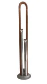 Тэн д/бойлера на фланце d.63mm L240mm (резьба анод М6) 1300W 1300-2
