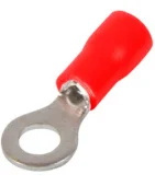 Изолированный наконечник RV1.1.25.4.  0.5-1.5mm2 красный