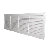Вентиляционная прямоугольная решетка D/430*110 RW, белый, пластик ABS