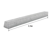 Столб из бетона (шпалера) H=2.4м