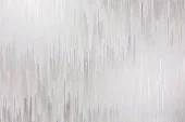 Виниловые обои на флизелиновой основе LS  ДХС 1587/5 Rain Decor серебристо-бежевый 10,05 x 1,06 м