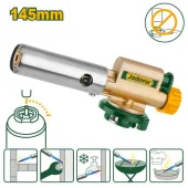Газовая горелка с пьезоподжигом для балончика 182g; Jadever 