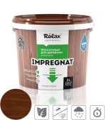 Пропитка для дерева, цвет: Палисандр, IMPREGNAT ROLAX 3L