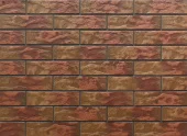 Плитка клинкер COLORADO Brick 24,5*6,5 см (тощина 6,5 мм), матовая, коричневый, кирпич