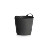 Гибкое ведро (корзина) CAPAZO Premium, 22 л (Черное)
