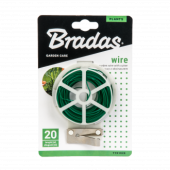 Провод садовый с резаком Bradas d-1 mm (50m) TYD1X50 (оцинкованный с ПВХ покрытием)