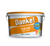 Декоративная штукатурка DANKE TEXTUR 25 кг, Оранжевый Светлый (Orange Luminos)