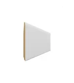 Напольный плинтус из МДФ SPR-5000/2 (12*83*2800мм) матовый, белый Soft Touch - 734  