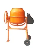 Бетономешалка на 120 L MPN (чёрный пластиковый защитный кожух для двигателя)
