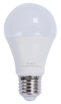 Лампа светодиодная LED A60  E27 10Вт  4000К E.NEXT