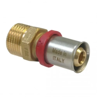 Обжимной адаптер M - 26x3/4" ITALIA