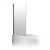 Перегородка для ванны 6MM 80CM H140ALUMINIU