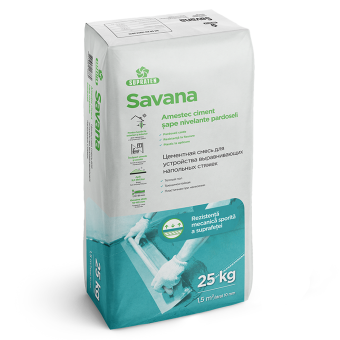 Смесь для напольных стяжек SAVANA - 25kg