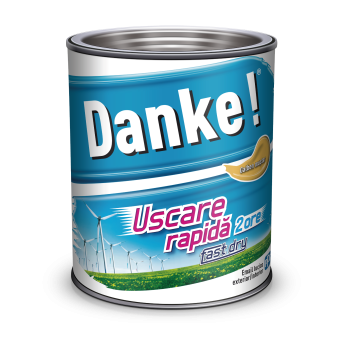 Эмаль Алкидная DANKE EXTERIOR 0,75 л, Цвет: желтый