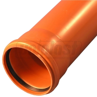 Труба ПВХ SN2 MS Ø110мм L=4 м / 2.2 мм