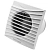 Вентилятор вытяжной осевой c обратным клапаном Vent Europe FANCY 100 BD TURBO d.100 мм, 19 Вт, 220-240 В, IP24 