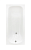 Прямоугольная ванна  Tolenta 70x170 cm SG Stelle Banyo Турция
