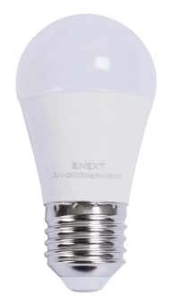 Лампа светодиодная LED P45 8W E27 6500K