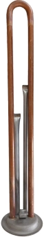Тэн д/бойлера на фланце d.63mm L240mm (резьба анод М6) 1300W 1300-2