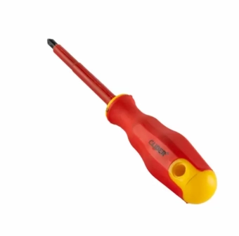 Отвертка диэлектрическая PH0x75- 1000V, CrV Profmet