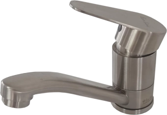 Смеситель кухонный на мойку Eco Line INOX 832-15 - однорычажный, нержавеющая сталь