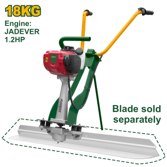 Виброрейка на бензиновом двигателе 0,9kW (1.2HP); 6500rpm; Jadever