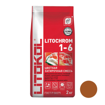 Затирка LITOCHROM C.510 Охра 2кг