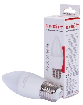 Лампа светодиодная LED B35 8W E27 6500K