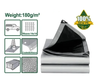 Защитный тент из плетенного полиэтилена (PE) 4м*6м 180гр/м² anti UV, JDTQ8846 Jadever