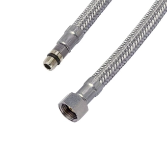 Шланг гибкий для смесителя TUCAI 500 мм, 1/2" ВР-М10 L17, Антикоррозионный TAQ GRIF ACB