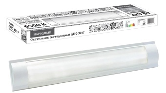 Светильник  светодиодный ДПО 3017 1800Lm 2*9 W 4000K