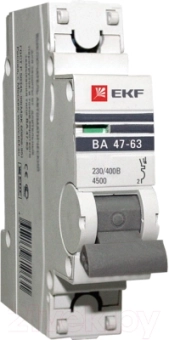EKF Автоматический выключатель 1P 20A 4.5KA BA 47-63