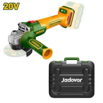Беспроводная УШМ на аккумуляторе 20V 3Ah; Ø115мм; 3000/9000 rpm; Jadever