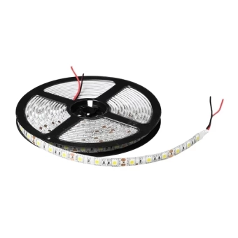 Светодиодная лента Horoz, RGB 50x50 SMD, IP20, 12 В, 1 м/ 60 LED - 14,4 Вт, 864 Лм/м, 1 рулон - 5 м