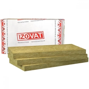 Вата минеральная IZOWOOL 135; 1000*600*50мм (4шт/уп - 2.4м²)