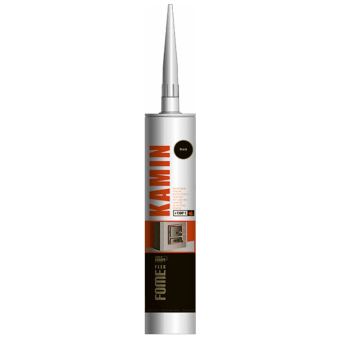 Герметик термостойкий FOME FLEX KAMIN черный 300ml