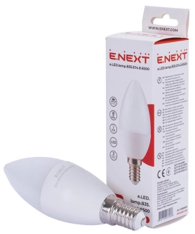 Лампа светодиодная LED B35 8W E14 6500K