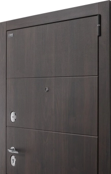 Входная металлическая дверь Elporta Porta S-3, 88*205см, R-правая, 4/П22 Almon 28/ Bianco Veralinga WW/Lunnii Cameni