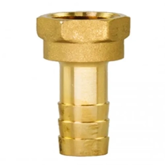 Штуцер для шланга латунь  F 1/2*8MM