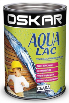 Oskar Aqua Lac, золотой дуб, на водной основе, для внутреннего/внешнего применения, 0,75 л